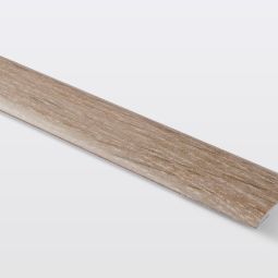 Perfil de unión plano aluminio "decor280" 180 x 3,7 cm madera