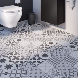  Suelo vinílico Auto adhesivo PVC multicolor Poprock