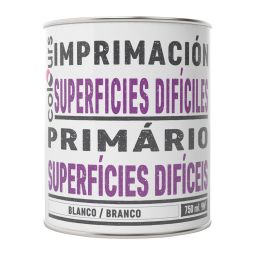 Imprimación para superficies difíciles blanca colours 750 ml