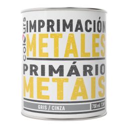 Imprimación para metal gris colours 750 ml