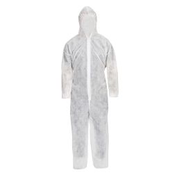 Mono desechable blanco