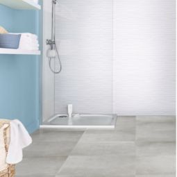 Suelo porcelánico rectificado cemento gris 60x60cm Lisa