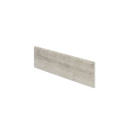 Rodapié porcelánico Norwegio gris 7,5X30cm