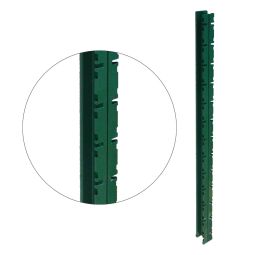 Poste para cerramiento verde 180 cm