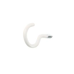 Hembrilla abierta 19x35 mm diall blanca 4 uds