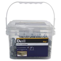 Clavos cabeza plana 5,5x140 mm 5 kg diall