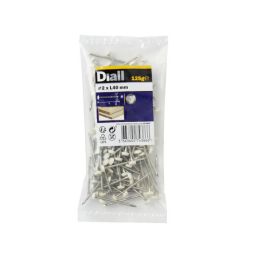 Clavo cabeza de nylon 2x40 mm diall 125 g