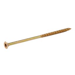 100 Tornillos para madera TX premium 6x140 mm Turbodrive