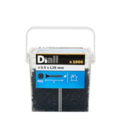 Tornillo para yeso PH2 3,5x35mm Diall 1000 uds