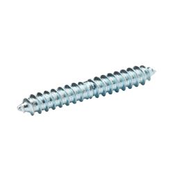 Pack 5 espigas roscadas de acero galvanizado diall 60 x ø 8 mm