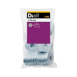 Arandela ancha m18 diall 50 uds