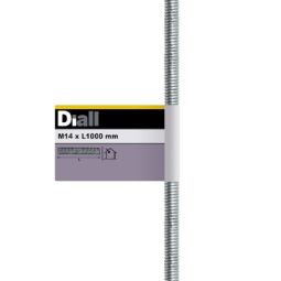 Varilla roscada de acero 1 m x ø 14 mm