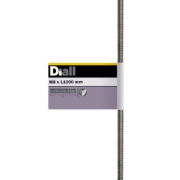 Varilla roscada de acero inox 1 m x ø 8 mm
