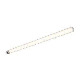 Miniregleta led noona 4,5 w ip20 28,5 cm plateado con sensor