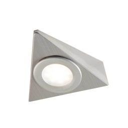 Foco led huetter 2,5 w ip20 cromado acoplable
