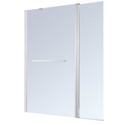 Mampara bañera transparente 150x124cm nubia