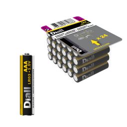 Pack 24 pilas alcalinas aaa diall