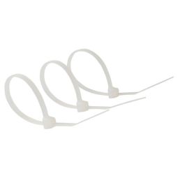 Bridas 2,5x100 mm schneider transparentes 100 uds Schneider