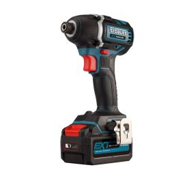 Atornillador de impacto 18V brushless batería 4Ah Erbauer