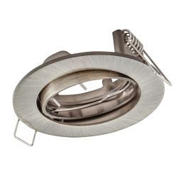 Aro orientable "ares"  redondo oro cepillado