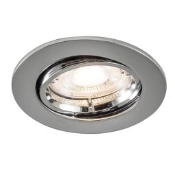 Empotrable led "caius" 4,9 w redondo cromo