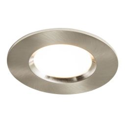 Empotrable led etana" 5,5 w redondo cromo cepillado