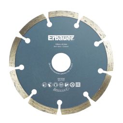 Disco de diamante segmentado 125 mm erbauer