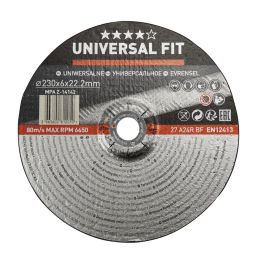 Disco desbaste metal 230 x 6 mm universal fit