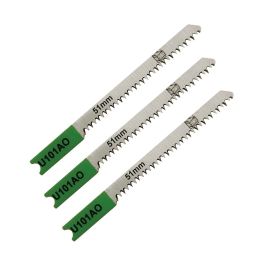 Pack 3 hojas sierra de calar en u madera universal fit