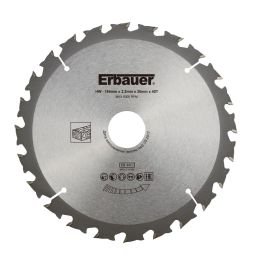 Hoja circular ø 184 mm corte medio erbauer