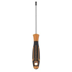 Destornillador plano 100 mm x ø 4 mm magnusson