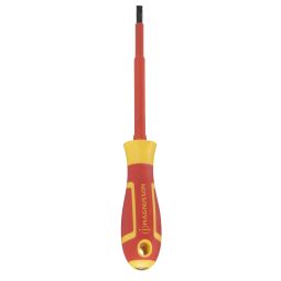 Destornillador plano 125 mm x ø 5,5 mm magnusson