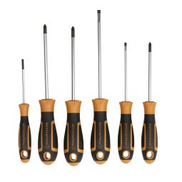 Juego destornilladores 6 piezas magnusson