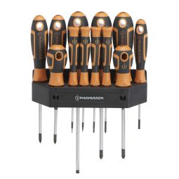 Juego destornilladores 12 piezas magnusson