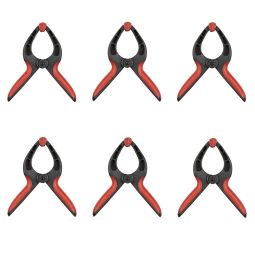Juego de 6 pinzas de sujeción - sargento