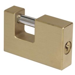Candado laton rectangular 60mm s&l