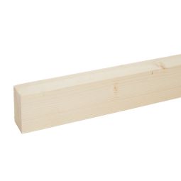 Listón de madera cepillada 240x7 cm