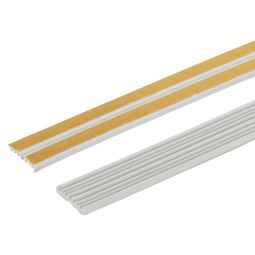 Burlete caucho perfil e 3,8 mm x 6 m diall blanco