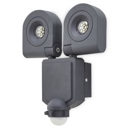 Proyector led "dryden" negro 2 x 10w