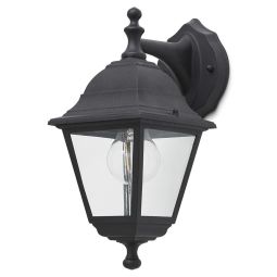 Aplique de pared exterior negro "varennes"