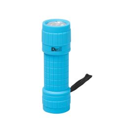 Linterna 9 leds diall azul