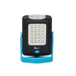 Linterna 20+3  leds azul