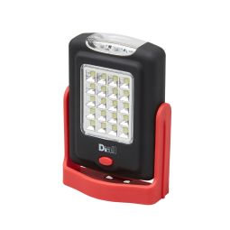 Linterna 20+3 leds roja