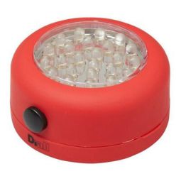 Linterna red.24 leds rojo