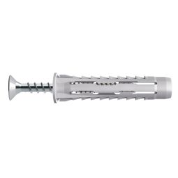Pack 4 tacos multimaterial con tornillo diall 8 x 40 mm