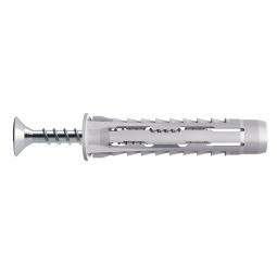 Pack 30 tacos multimaterial con tornillo diall 10 x 50 mm