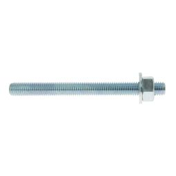 Pack 4 varillas con tuerca y arandela m12 x 160 mm