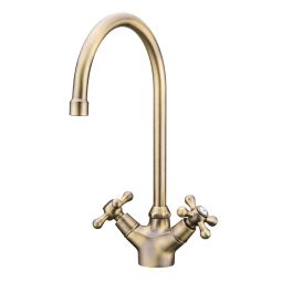 Grifo de cocina Bimando Mate Torc