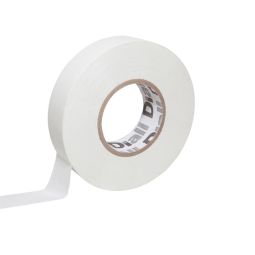 Cinta aislante 19 mm x 33 m blanca diall