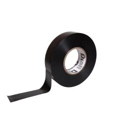 Cinta aislante 19 mm x 33 m negra diall